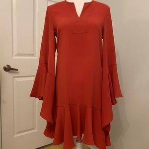 Bcbgmaxazria Long Sleeve Dress